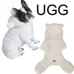 UGG フリース犬用服 小型犬用