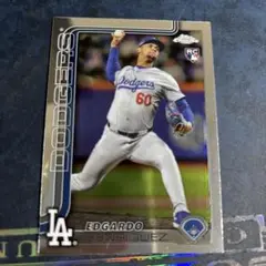 2025 Topps Chrome エドガルド エンリケス ドジャース