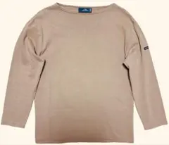 ウェッソンソリッド無地SAINTJAMES T4ココアブラウン【美品フランス製】