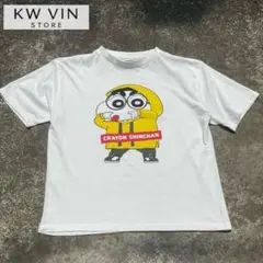 最終価格‼️【公式品】クレヨンしんちゃん イラスト プリント Tシャツ M