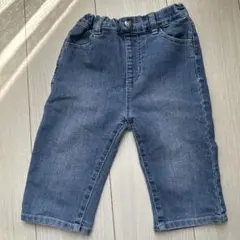 デニムブルー ハーフパンツ 120cm