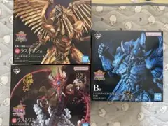 一番くじ　遊戯王　オベリスク　ラー　オシリス　フィギュア　セット