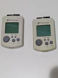 ドリームキャスト ビジュアルメモリ 2個セット【動作確認済み】