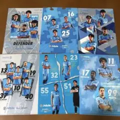 非売品　ジュビロ磐田 2024シーズン　クリアファイル　6枚セット