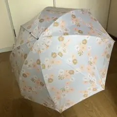 【未使用品】ポールアンドジョー クリザンテーム 晴雨兼用 長傘 日傘 ブルー