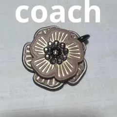coach コーチ　お花　チャーム