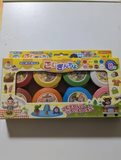 こむぎんちょ 8色粘土セット(未使用品6色)