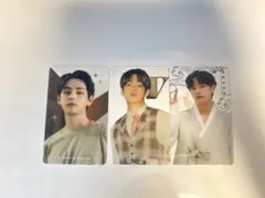 BTS V カード 3枚セット