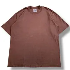 F505　【即購入OK】　PRO CLUB　半袖Tシャツ　L　ブラウン