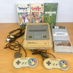 ●名作】スーパーファミコン本体　ソフト　6本まとめ売り　動作品