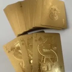 【現品限り】金色 銀色 トランプ ゴールド シルバー 金色 珍しい