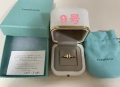 Tiffany Tワイヤーリング ローズゴールド