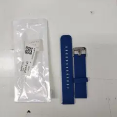 青いシリコンバンド 調整可能