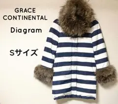 Diagram GRACE CONTINENTAL ダウンコート ファーコート