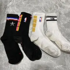 NBA ジャンプマン ソックス ノースフェイスソックス4足セット