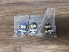 カプセルトイ フィギュア 3体セット(日ハム、オリックス、ロッテ)