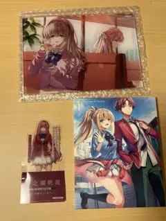 ようこそ実力至上主義の教室へ 2nd Season 円盤　第1巻&アクスタ&栞