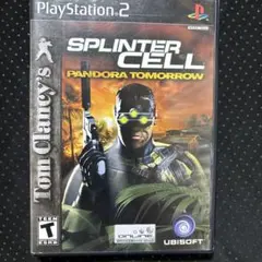 PS2 スプリンターセル　　海外版