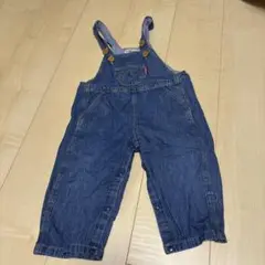 ミキハウス ホットビスケッツ オーバーオール サロペット 90サイズ ベビー