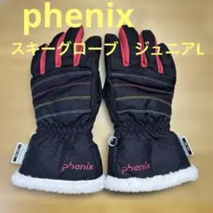 phenix スキーグローブ JL 黒/赤