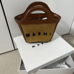 ˙Ⱉ˙ฅ MARNI マルニかごバッグ マイクロかごバッグ(新品未使用)