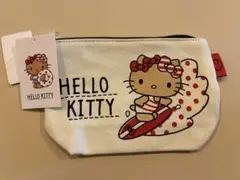新品タグ付き しまむら キティ サーフィンポーチ