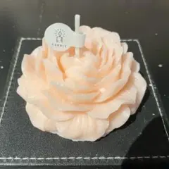 ハンドメイド ピオニー スセンテッドキャンドル 花の形
