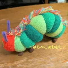 はらぺこあおむし ぬいぐるみ 人形 カラフルグリーン Sサイズ エリックカール