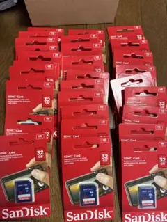 29点セット！！ SanDisk 32GB SDHCカード Class4