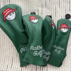 Malbon Golf ゴルフ ヘッドカバー 4 点セット1+3+5+UT