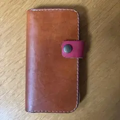 iPhone11 栃木レザー　ハンドメイド