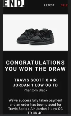 Travis Scott × Air Jordan 1 Low OG SP TD