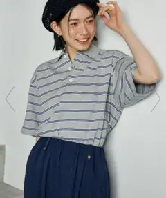 フリークスストア　マルチボーダー ポロシャツ 25SS