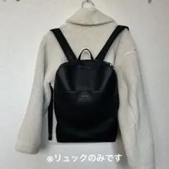 ポールスミス  リュック　バックパック　ブラック　黒　本革　伊勢丹