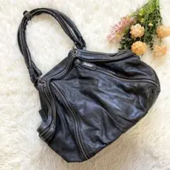 1点物✨ディーゼル レザーバッグ トート ハンドバッグ 肩掛け ユニセックス