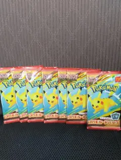 ポケモンカードMEGA 7パック　マクドナルド ハッピーセット2025