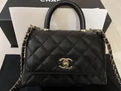 極美品！黒いショッピングバッグ