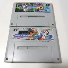 《レトロ》SFC⭐ロックマンX2、X3　セット