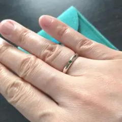 ☆激レア! ティファニー リング グリーン エメラルド エルサペレッティ 8号
