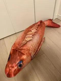 100cmジャンボ真鯛ぬいぐるみ