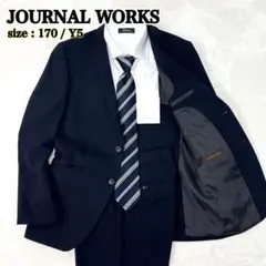 AOKI ✨ ジャーナルワークス　Y5　セットアップ スーツ　シャドーストライプ