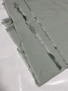 グリーン布地　服地　幅110cm×3.8m