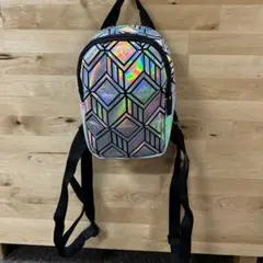 adidas トップバックパック シルバーメタリック ミニ
