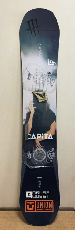 CAPiTA キャピタ　DBX VOLCOM コラボ板　スノーボード　154cm 2025年最新】capita volcomの人気アイテム - メルカリ