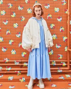【未使用タグ付】あさぎーにょ POPPY フラワーキルティングブルゾン(ピンク) 2025年最新】POPPY ジャケット・アウターの人気アイテム - メルカリ