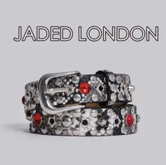 ◆新品◆JADED LONDON　スネーク柄 マンバベルト