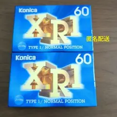 【新品未使用】カセットテープ Konica JJ-60 2本セット 記録媒体 ＞ カセットテープ ＞ Konica XR1 TypeI 60分 カセット