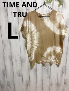 ✨TIME AND TRU ✨【L】タイダイ柄Tシャツ L