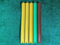 プラレール ニュー坂レール カラー ４本 セット 希少 レア レール 洗浄済