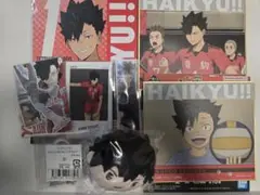 ハイキュー!! 黒尾鉄朗 グッズ8点セット 1番くじ ガチャ ジャンプ付録など